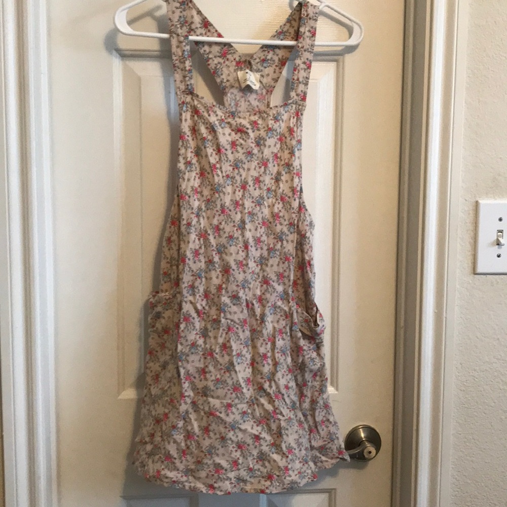 Floral Dress Overalls